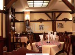 Restaurant in hotel 