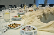 Restaurant in hotel 